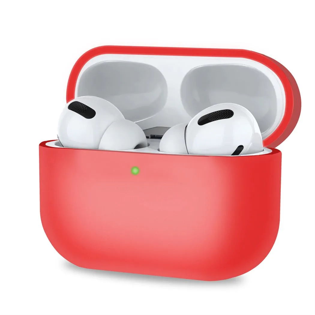 Protective Case for Airpods Pro with Front LED Visible - Multicolored