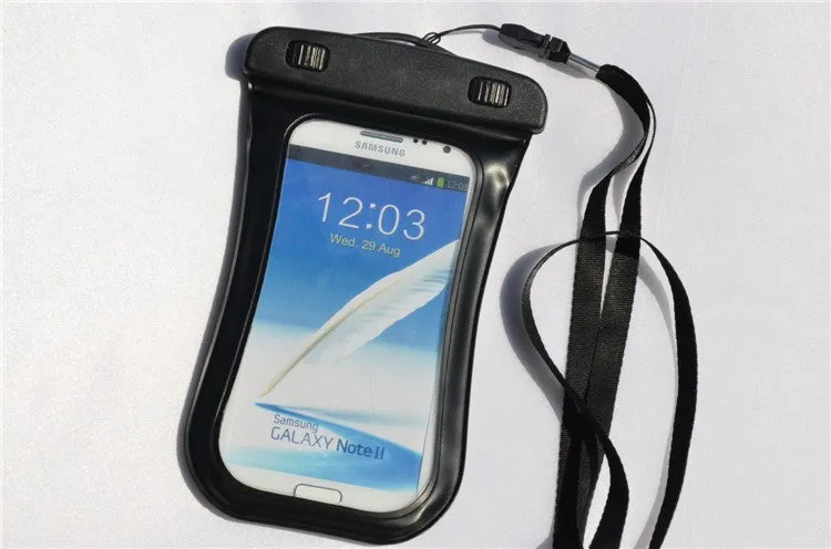 PVC Waterproof bag Underwater Pouch Case For iphone 6 4.7" For Samsung galaxy note 4 3 2 S5 S4 S3 phone Cover