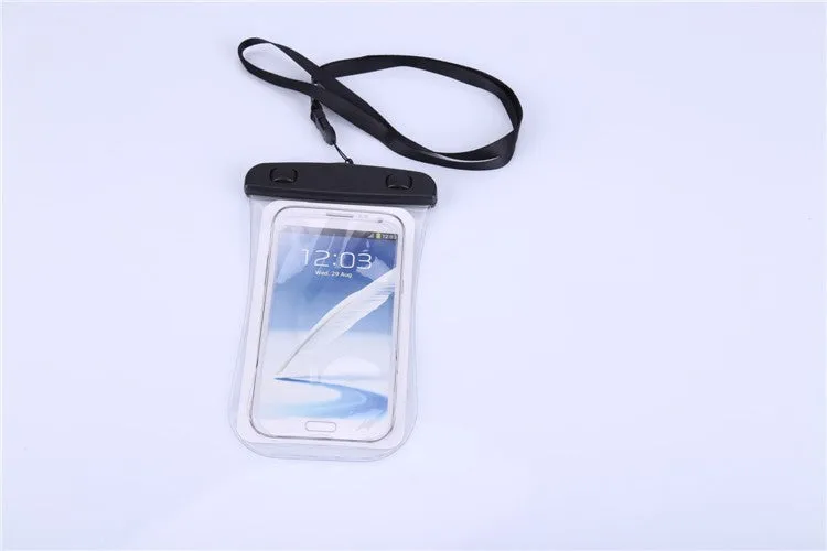 PVC Waterproof bag Underwater Pouch Case For iphone 6 4.7" For Samsung galaxy note 4 3 2 S5 S4 S3 phone Cover