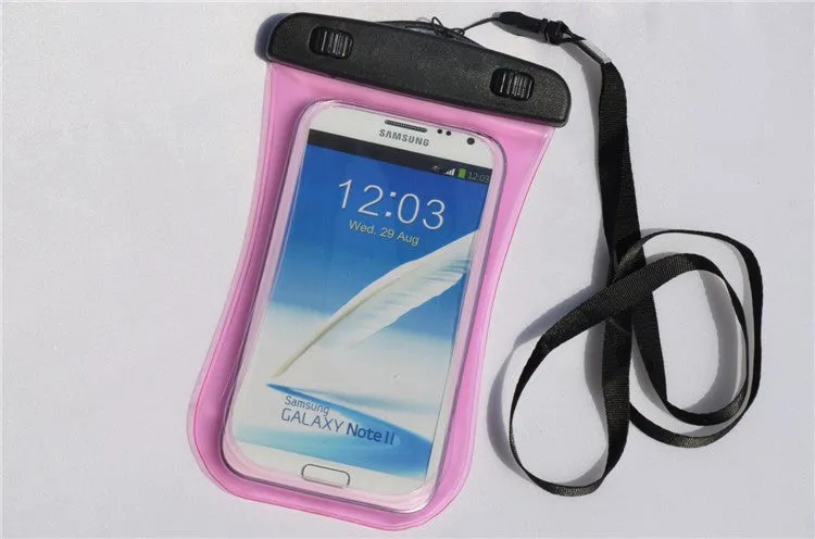 PVC Waterproof bag Underwater Pouch Case For iphone 6 4.7" For Samsung galaxy note 4 3 2 S5 S4 S3 phone Cover