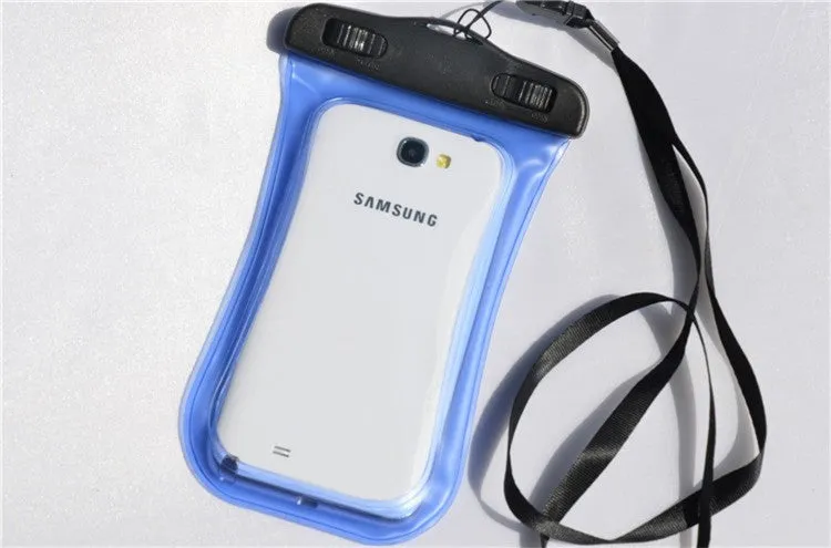 PVC Waterproof bag Underwater Pouch Case For iphone 6 4.7" For Samsung galaxy note 4 3 2 S5 S4 S3 phone Cover