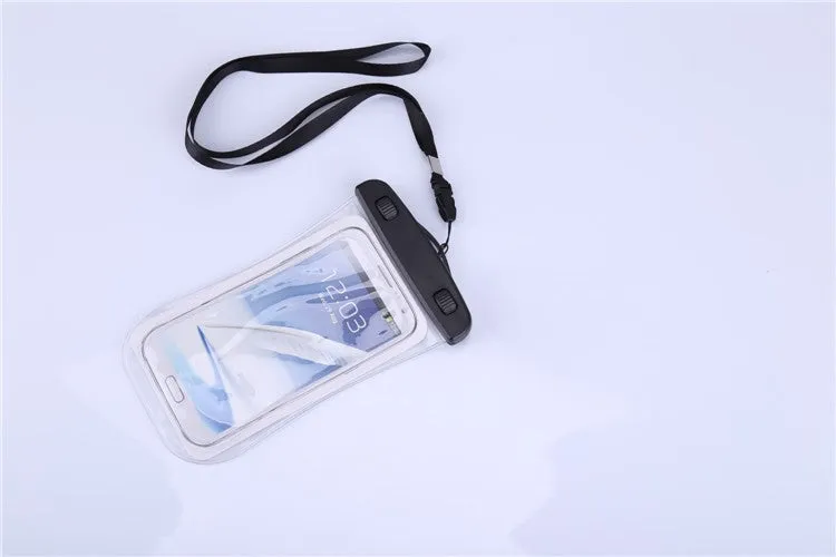 PVC Waterproof bag Underwater Pouch Case For iphone 6 4.7" For Samsung galaxy note 4 3 2 S5 S4 S3 phone Cover