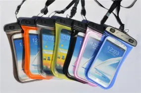 PVC Waterproof bag Underwater Pouch Case For iphone 6 4.7" For Samsung galaxy note 4 3 2 S5 S4 S3 phone Cover