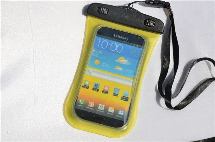 PVC Waterproof bag Underwater Pouch Case For iphone 6 4.7" For Samsung galaxy note 4 3 2 S5 S4 S3 phone Cover