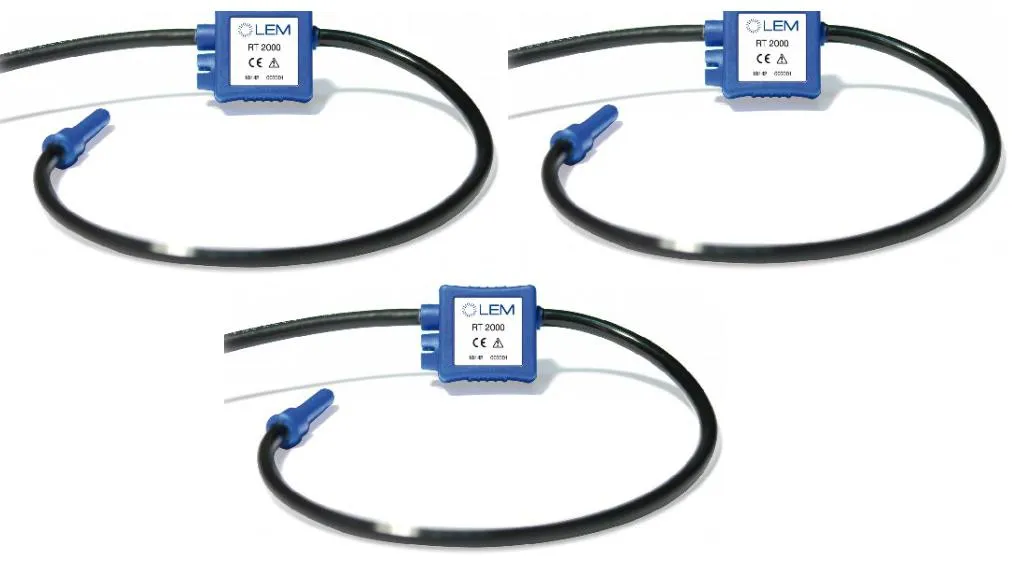 PY-5000A- 3pcs of 30cm Diamater Rogowski Coils for NP40 Power Quality Analyser 22.5mV/A, Class 0.5