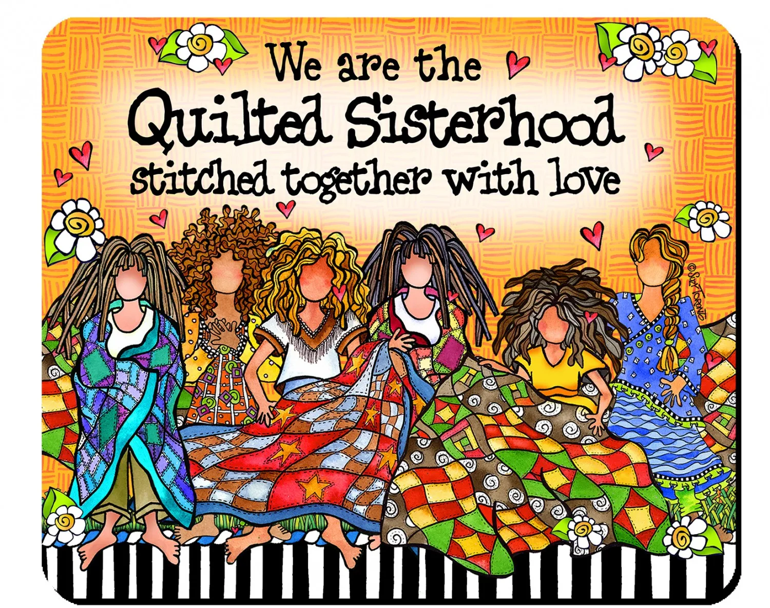 Quilt Sisterhood Mouse Pad MSP258ST Sku 57947