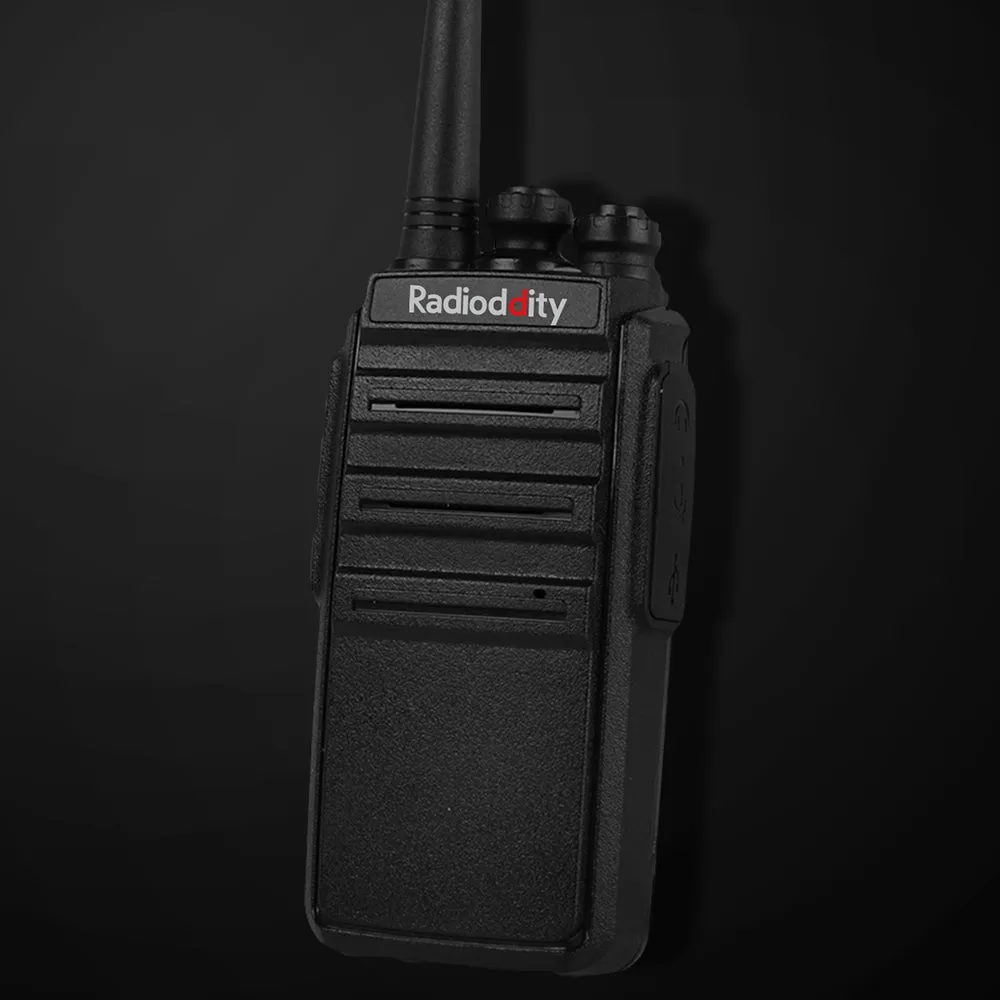 Radioddity GA-2S UHF Radio | VOX | Squelch | with 6-Way Charger Station [6 Pack Cable]