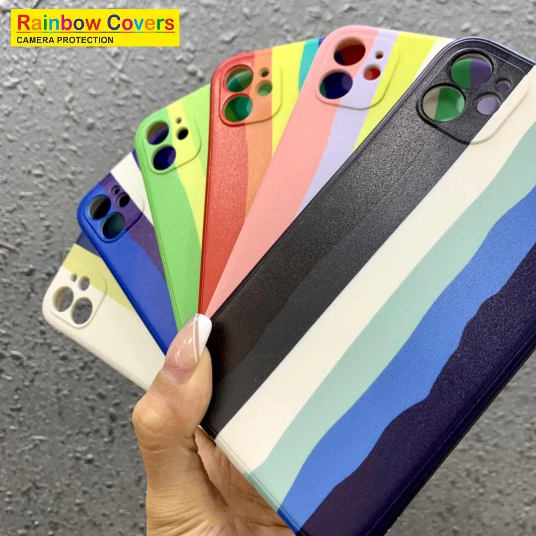 Rainbow Soft Print Case For Samsung