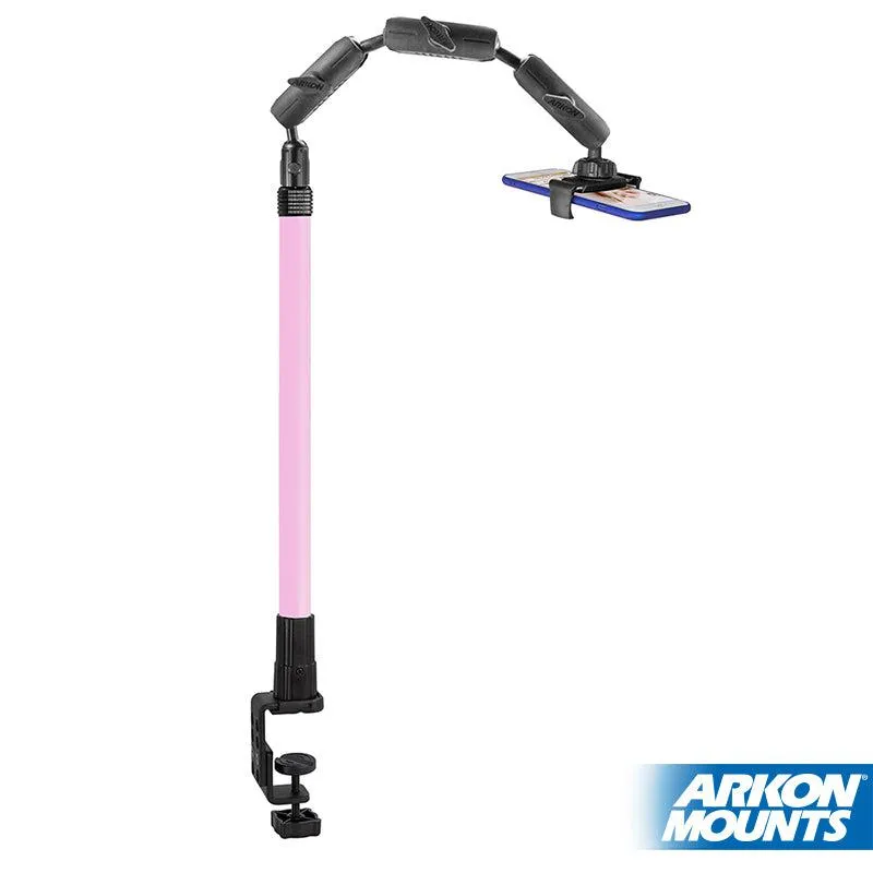 Remarkable Creator™ Pro Stand with Clamp Base with Pink Extension Pole