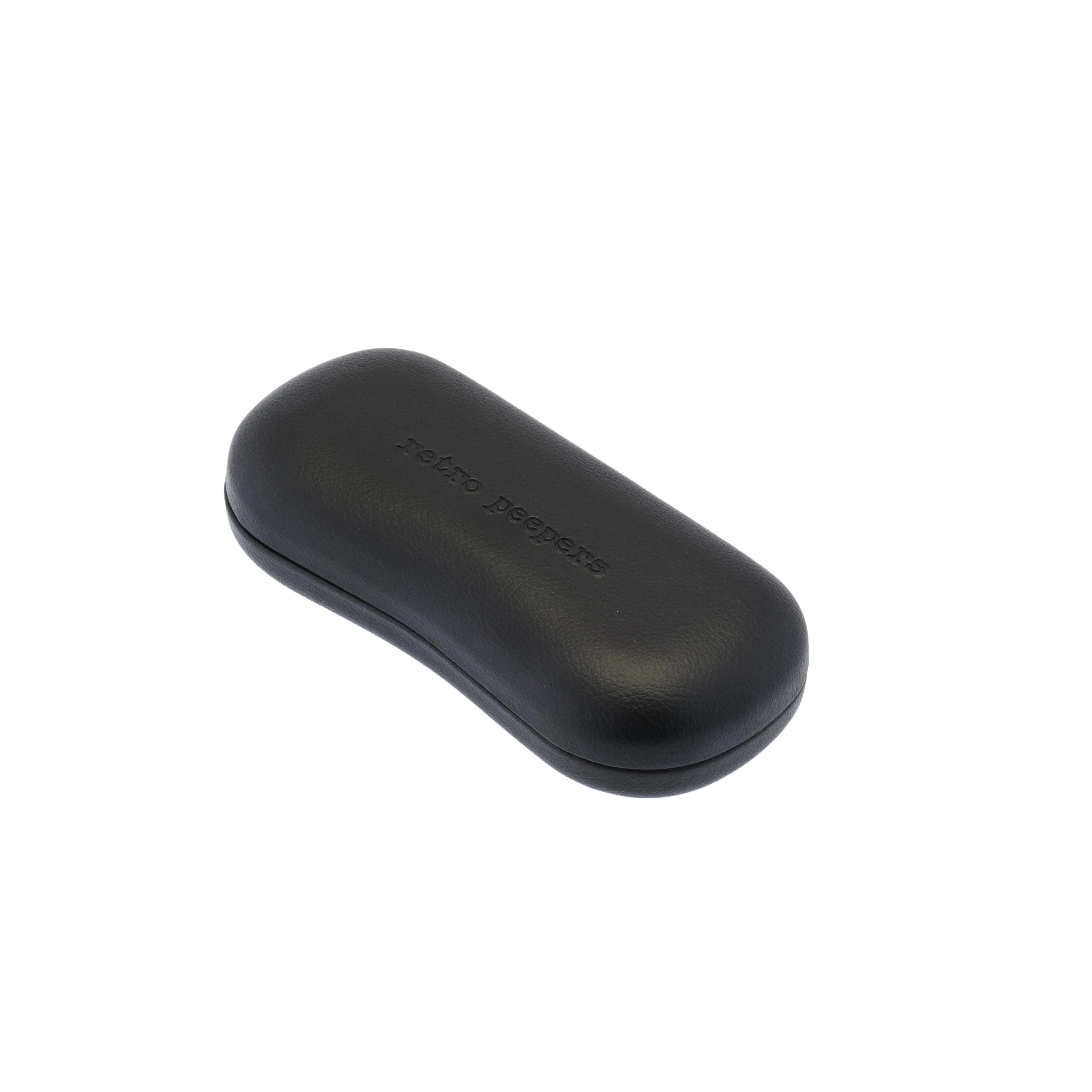 Retro Peepers Branded Hard Glasses Case - Black