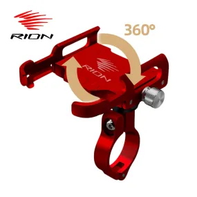 RION Phone Holder For Bicycle Motorcycle Smartphone Stand Gps Support Mount MTB Accessories Road BIke Mobile Cell Rack 360°