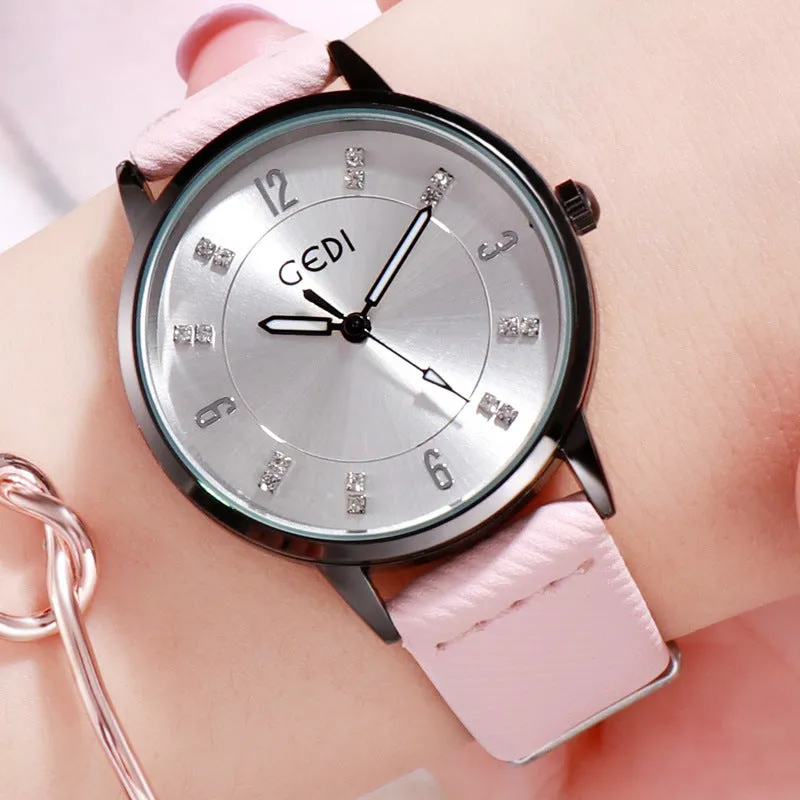 Round Dial Casual Women's Watch