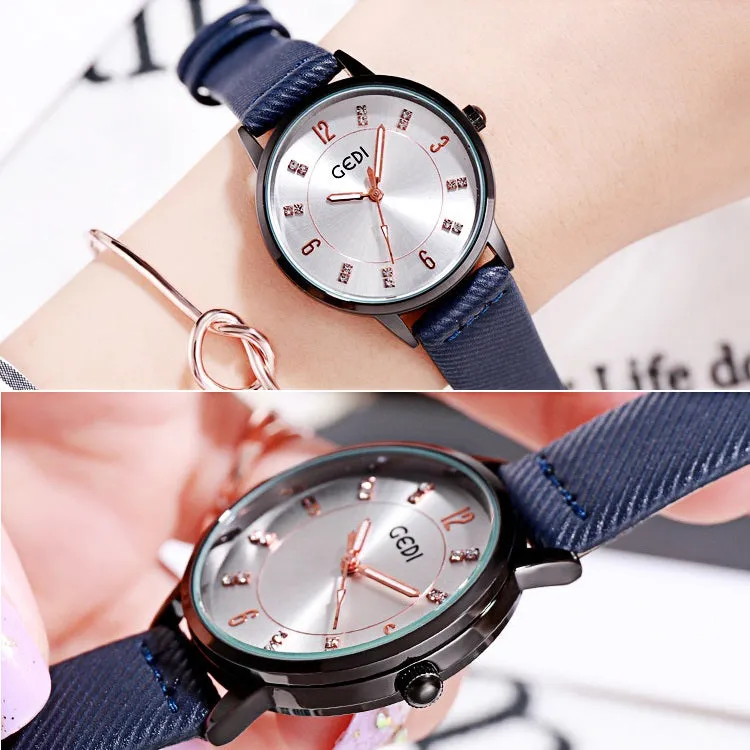 Round Dial Casual Women's Watch