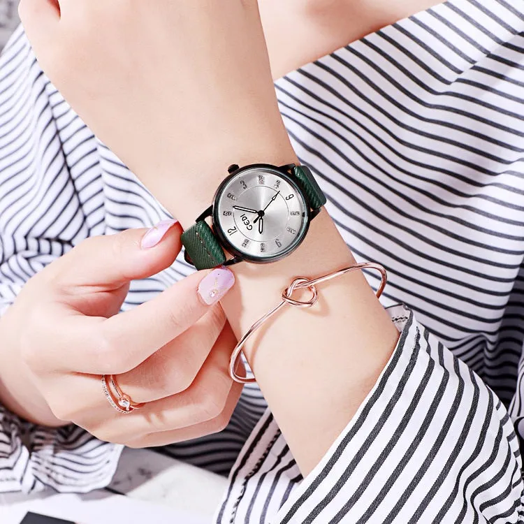 Round Dial Casual Women's Watch