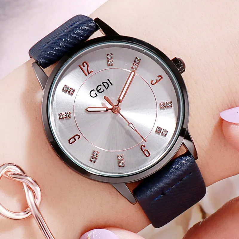 Round Dial Casual Women's Watch