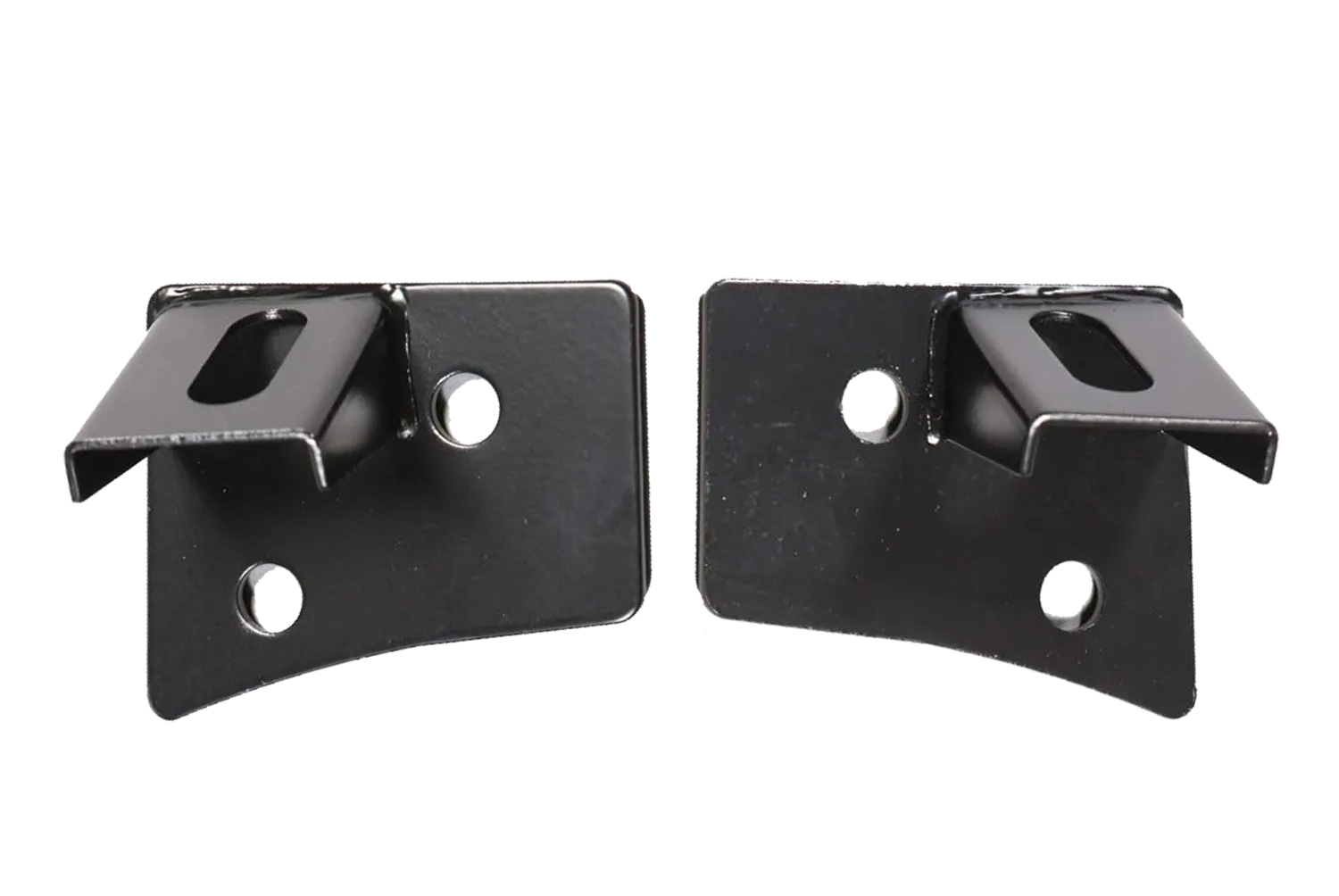 RUGGED RIDGE Windshield Hinge Light Brackets, Pair for 07-18 Jeep Wrangler JK & JK Unlimited (BLOW OUT)