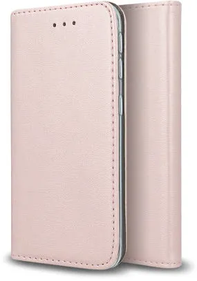 Samsung Galaxy A02s Wallet Case - Rose Gold Pink