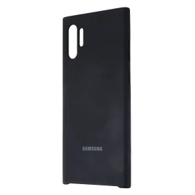 Samsung Galaxy Note10  and Note 10  5G Silicone Case Protective Cover - Black