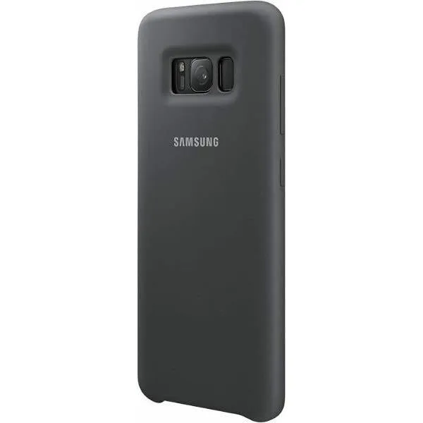 Samsung Galaxy S8   Silicone Case Dark Grey (New)