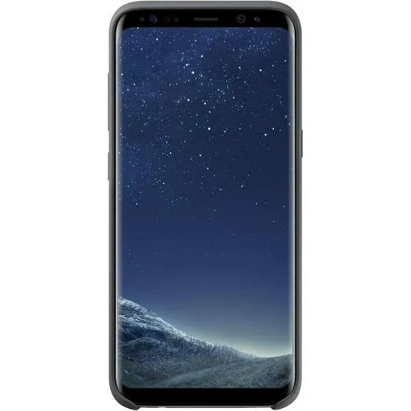 Samsung Galaxy S8   Silicone Case Dark Grey (New)