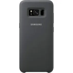 Samsung Galaxy S8   Silicone Case Dark Grey (New)