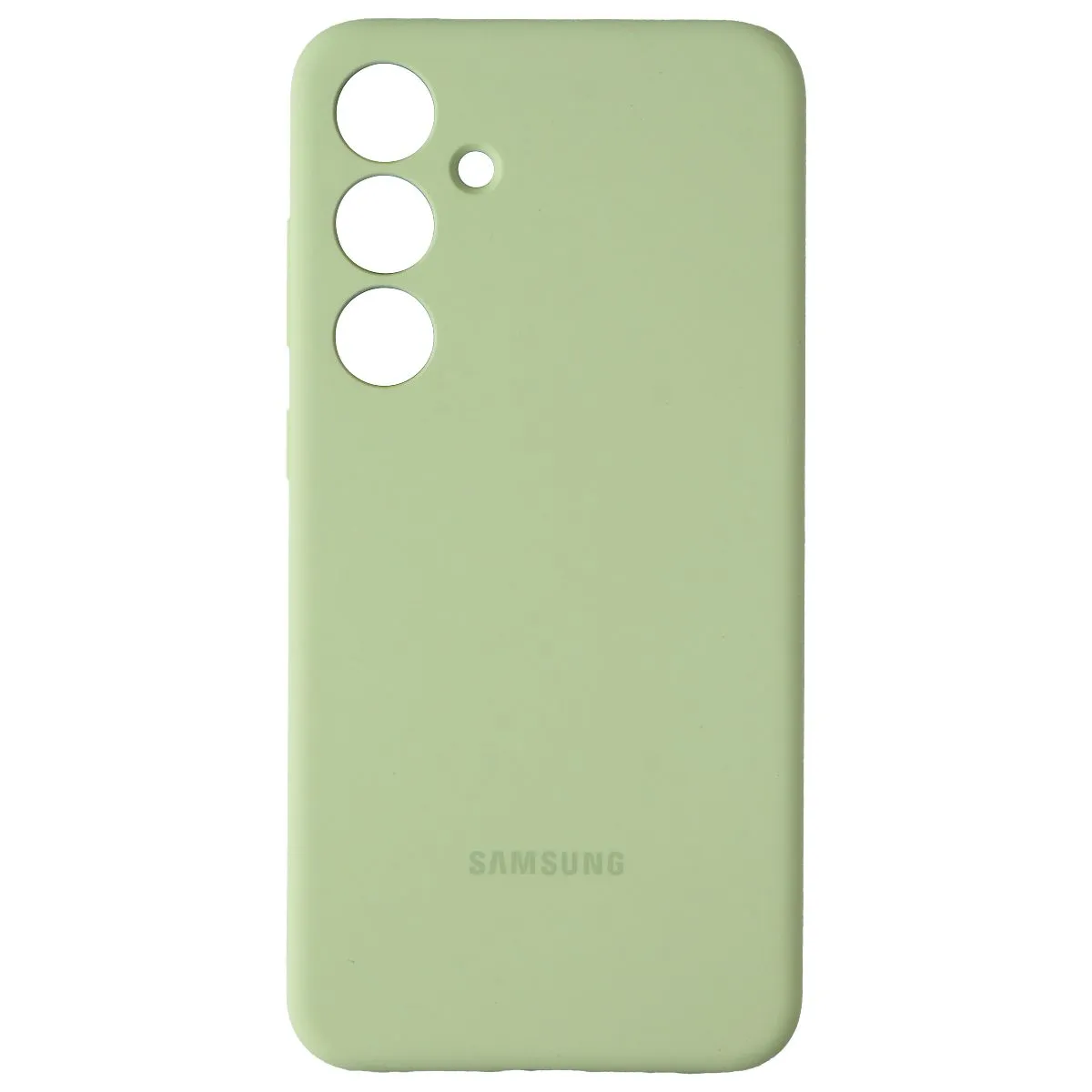 Samsung Official Silicone Case for Samsung Galaxy S24  (Plus) - Lime