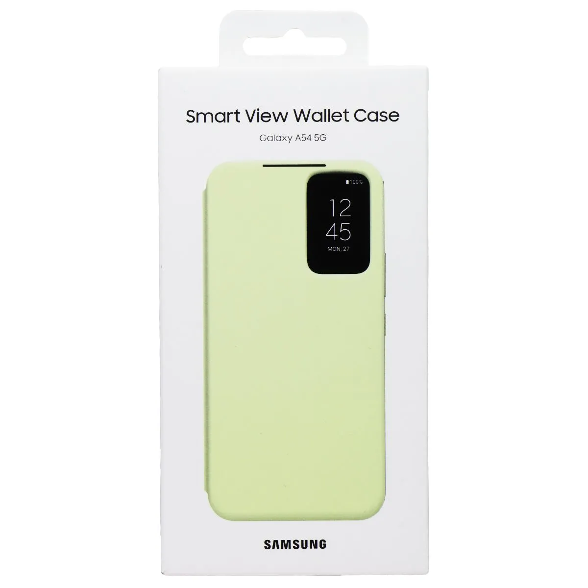 Samsung Smart View Wallet Case for Samsung Galaxy A54 (5G) - Lime