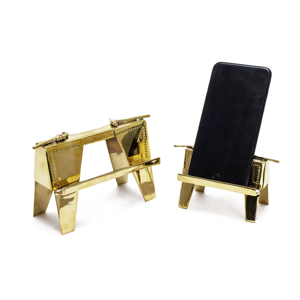 Sawhorse Phone Stand