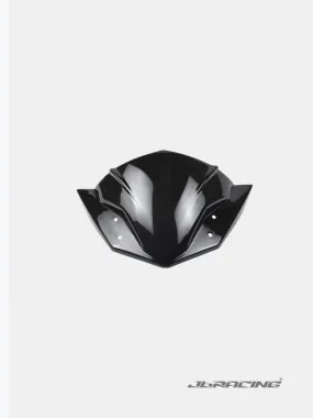 Scooty Visor Glossy Black