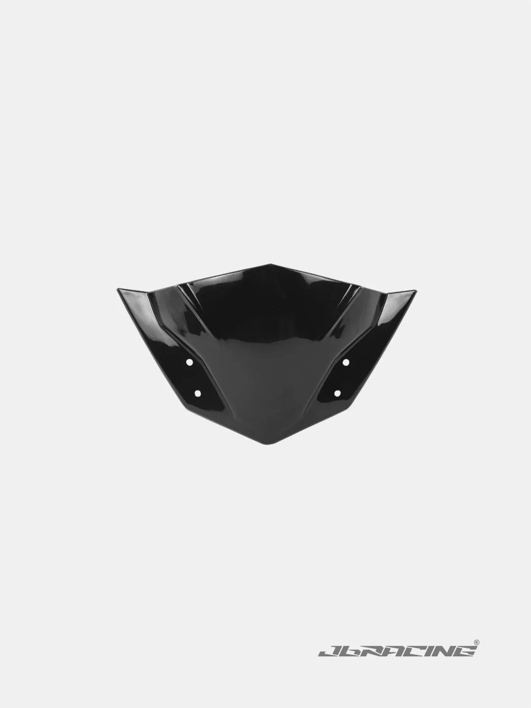 Scooty Visor Glossy Black