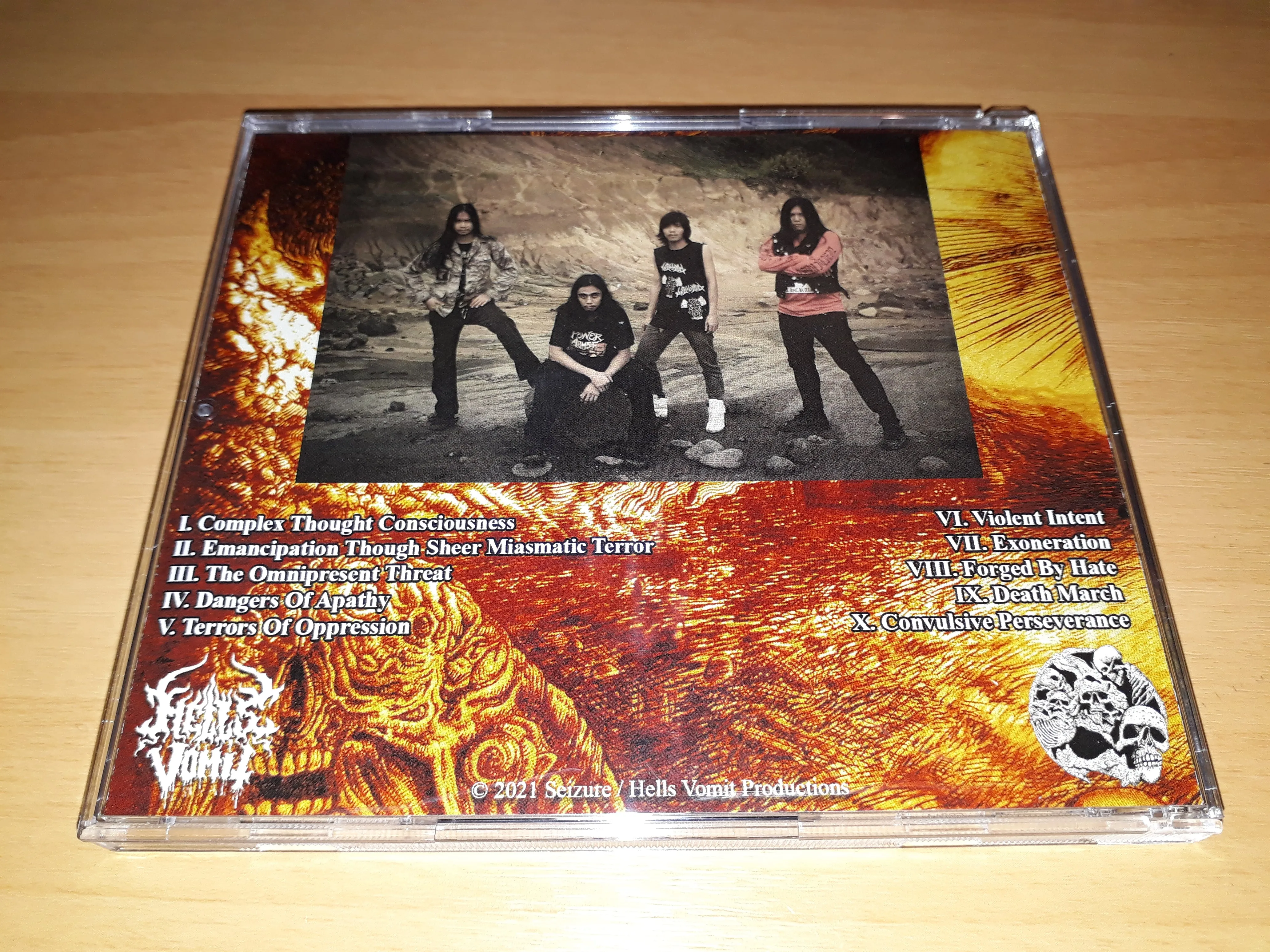 SEIZURE - Convulsive Perseverance CD