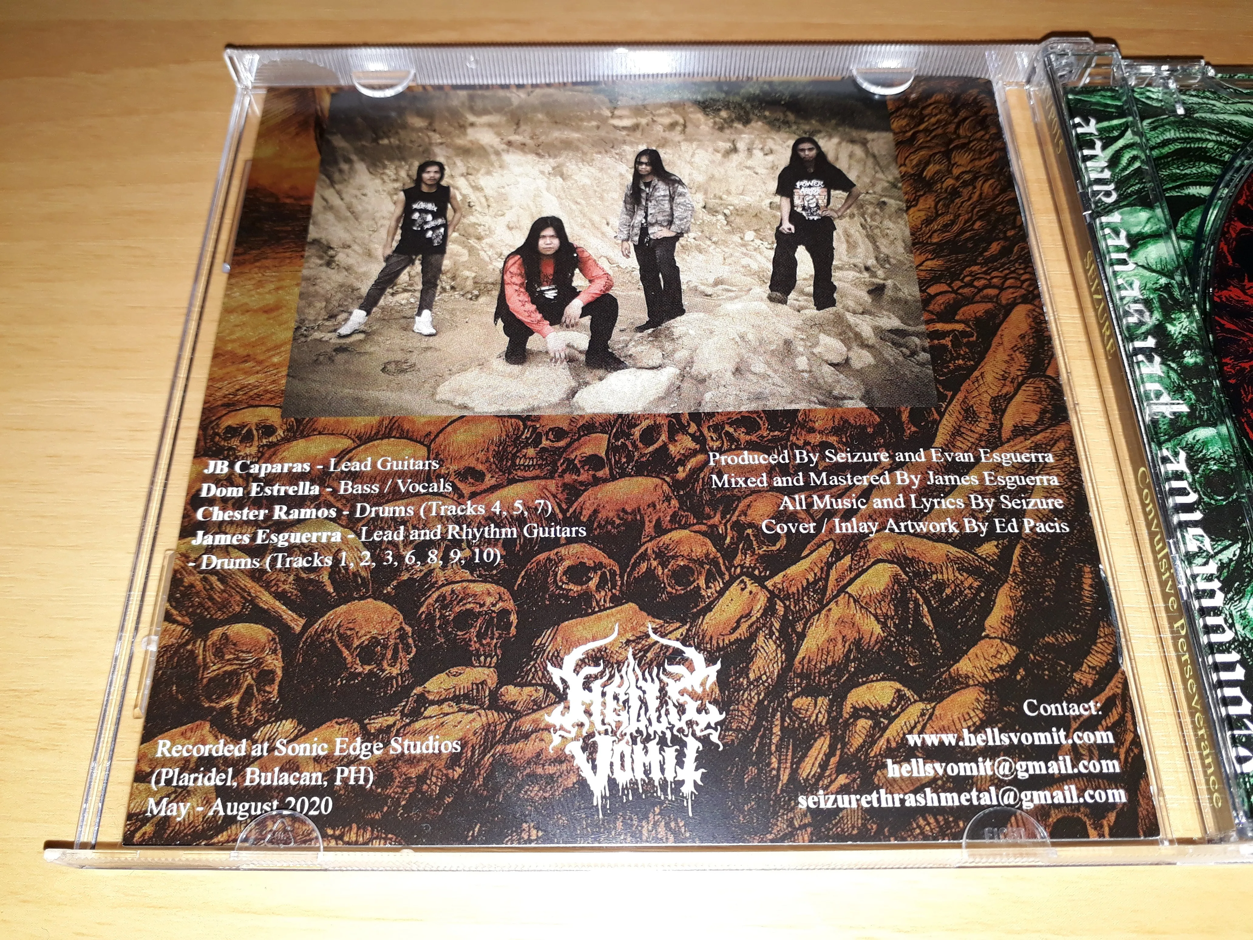 SEIZURE - Convulsive Perseverance CD