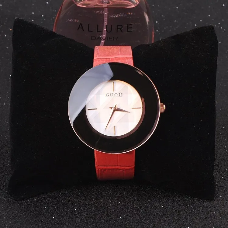 Shining Large Dial Women's Watch