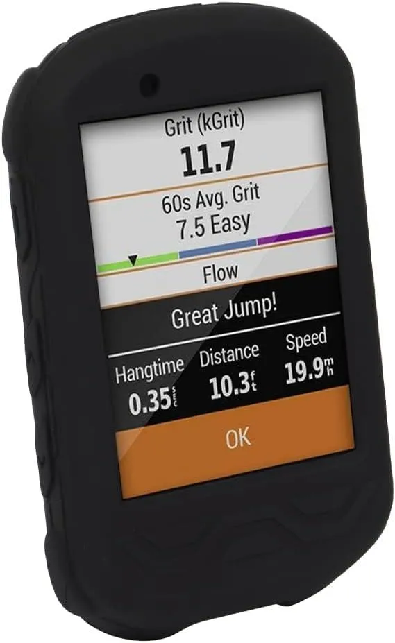 Silicone Case for Garmin Edge 530/540 with Screen Protector (GPS Computer Accessories)