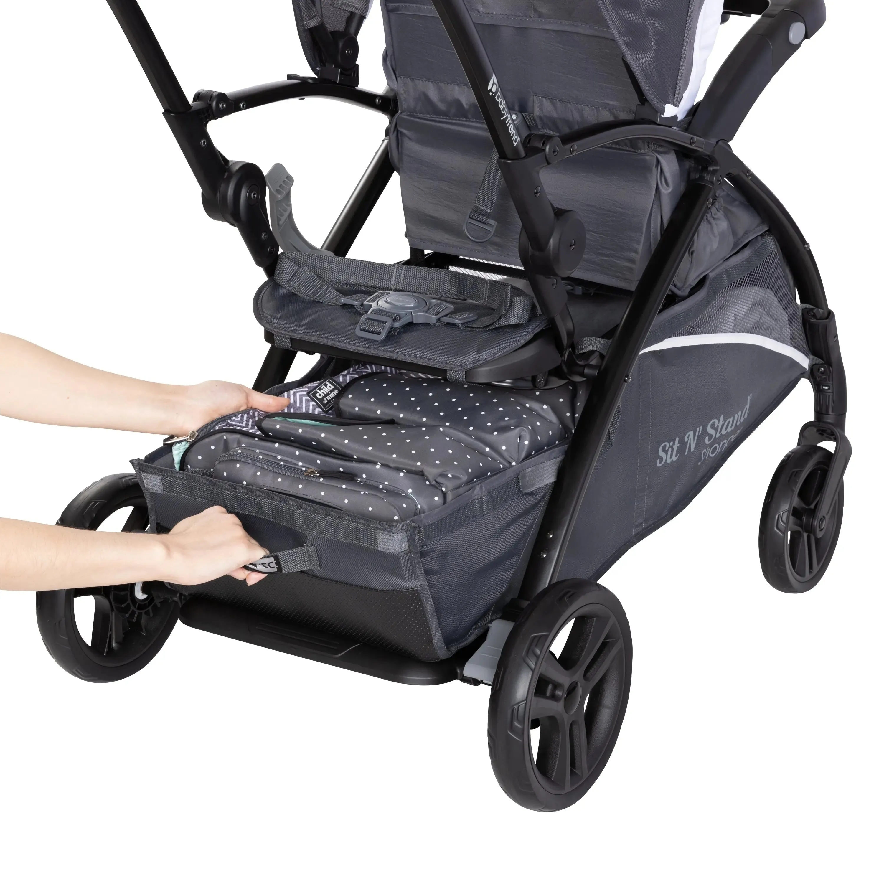 Sit N Stand® 5-in-1 Shopper Stroller - Magnolia (VM Innovations Exclusive)