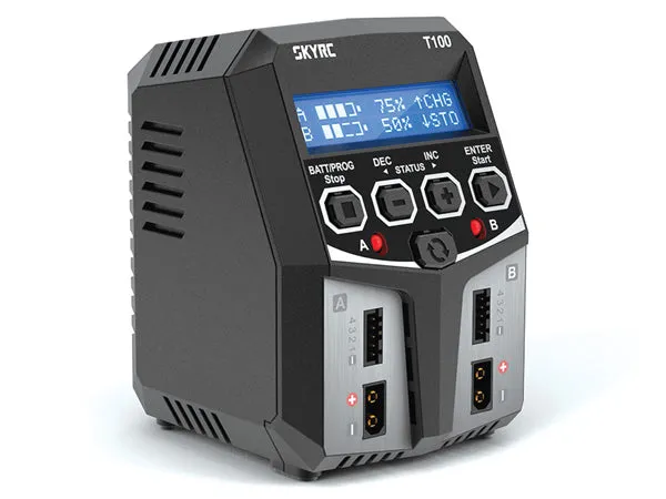 SK-100162-01 | SkyRC T100 Dual Port Smart Charger