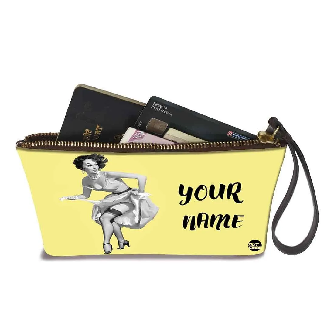 Small Bracelet Pouch - Cool Girl Yellow