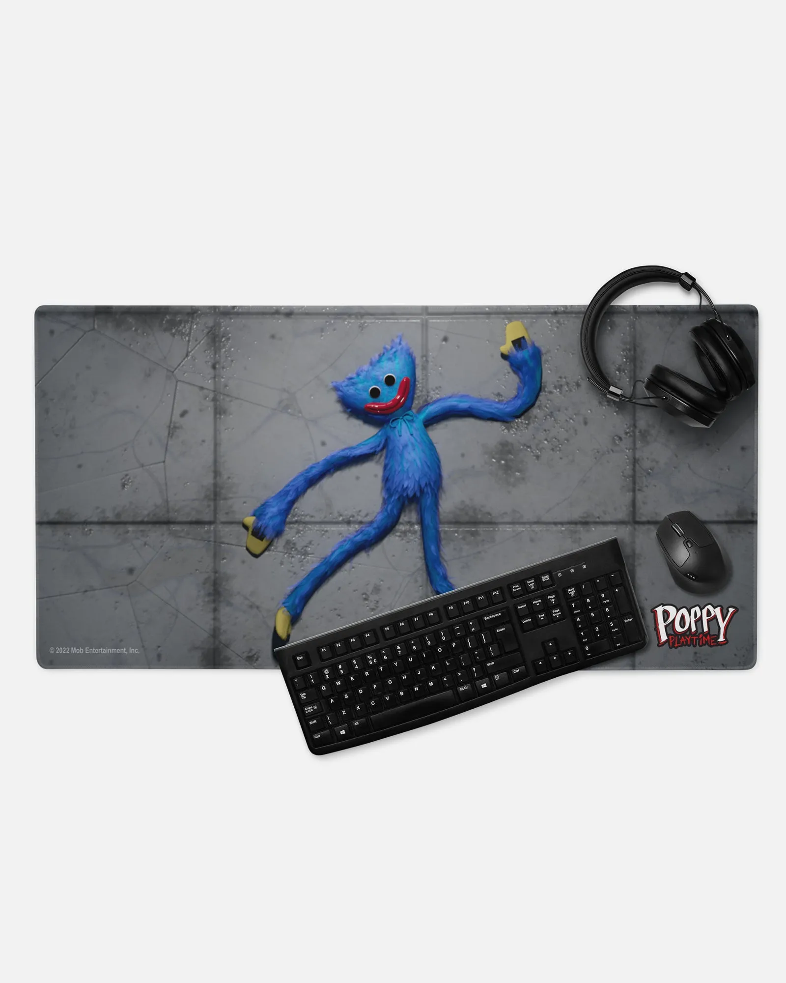 Smiling Huggy Wuggy Gamer Mousepad