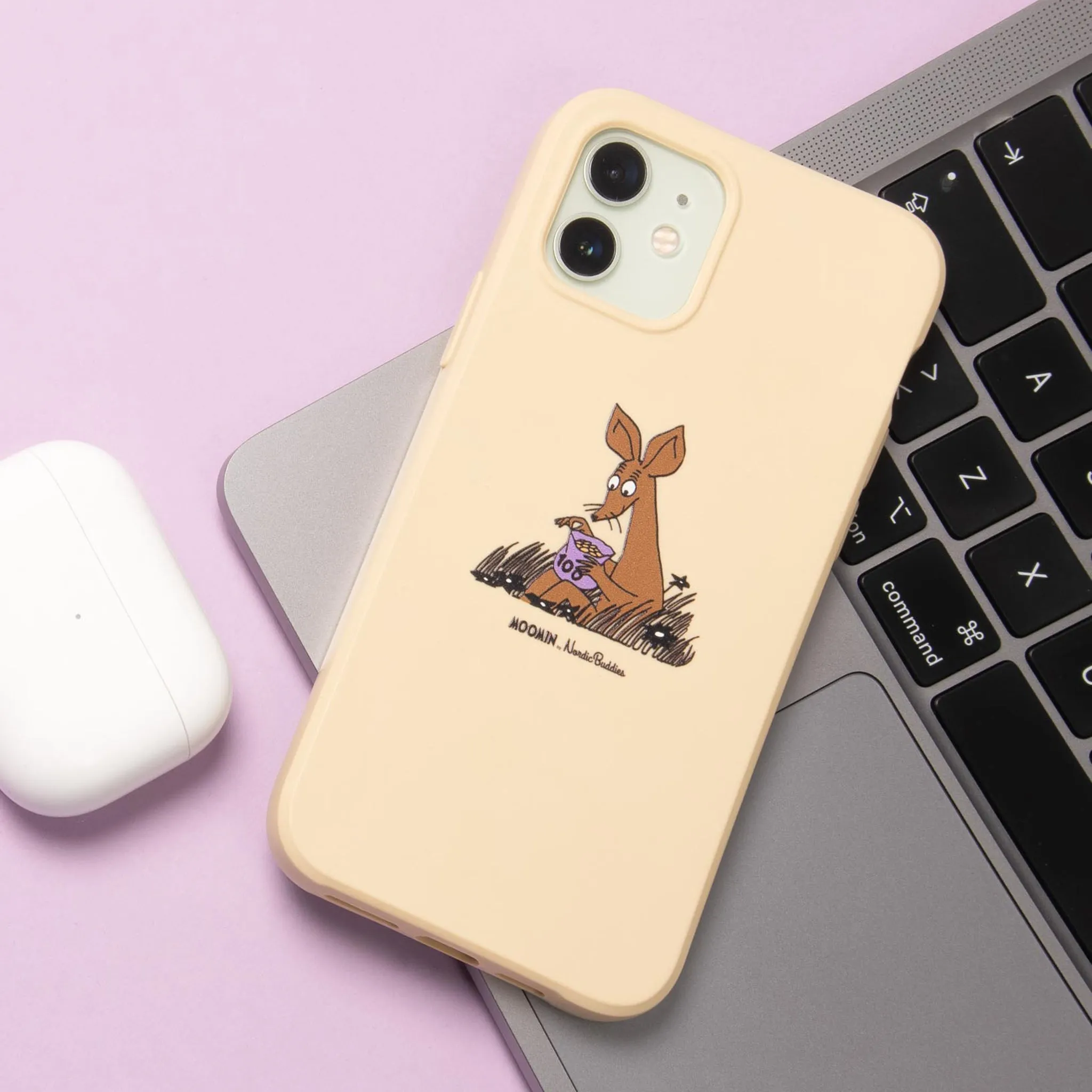 Sniffs' Business iPhone Case Biodegradeable - Beige