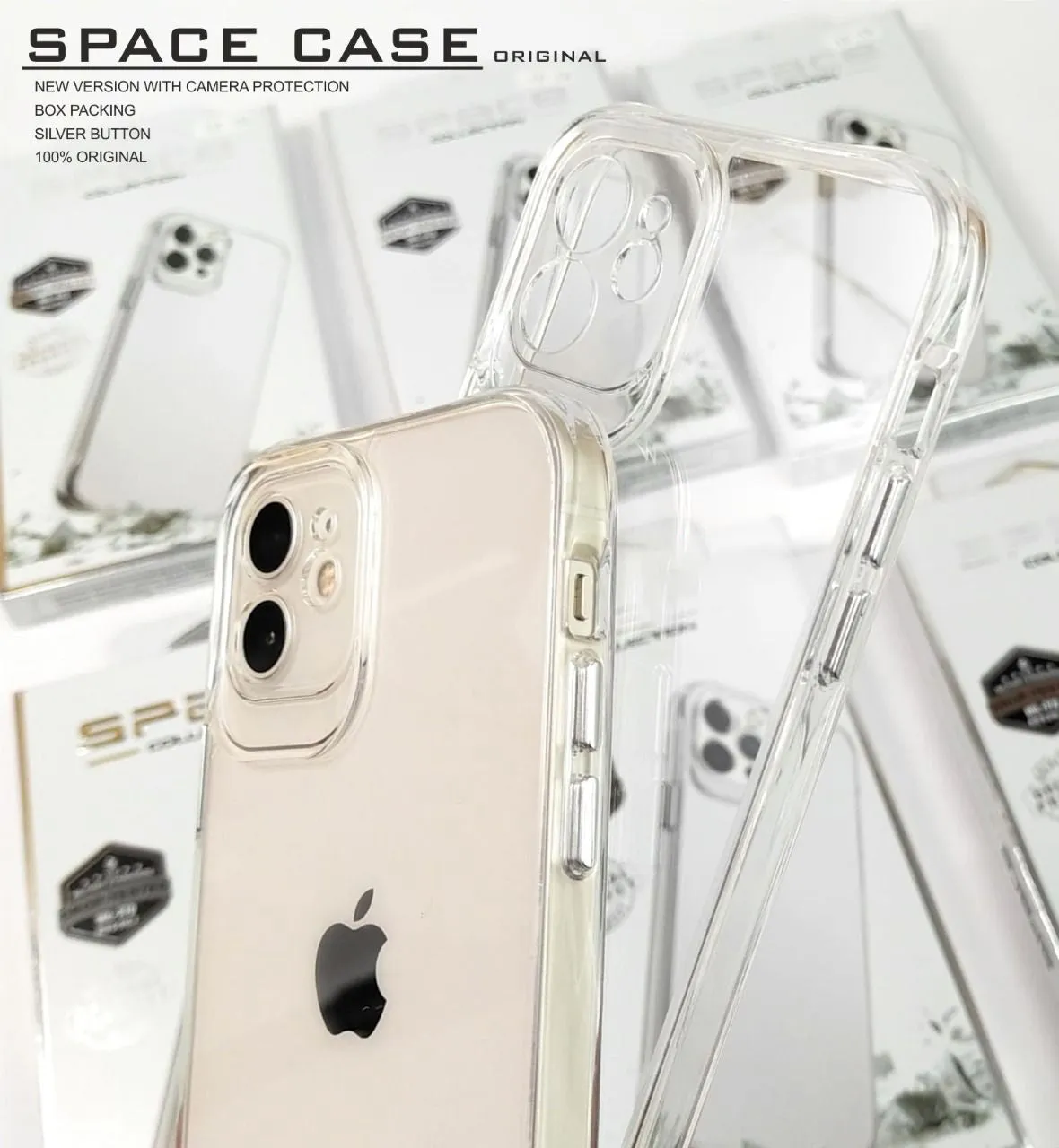 Space Transparent Hard Case For Vivo