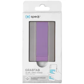 Speck GrabTab Cell Phone Holder and Stand - Dolphin Gray/Caprice Purple