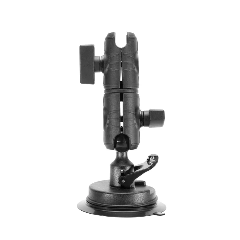 Suction Mount with Double Socket Swivel Arm