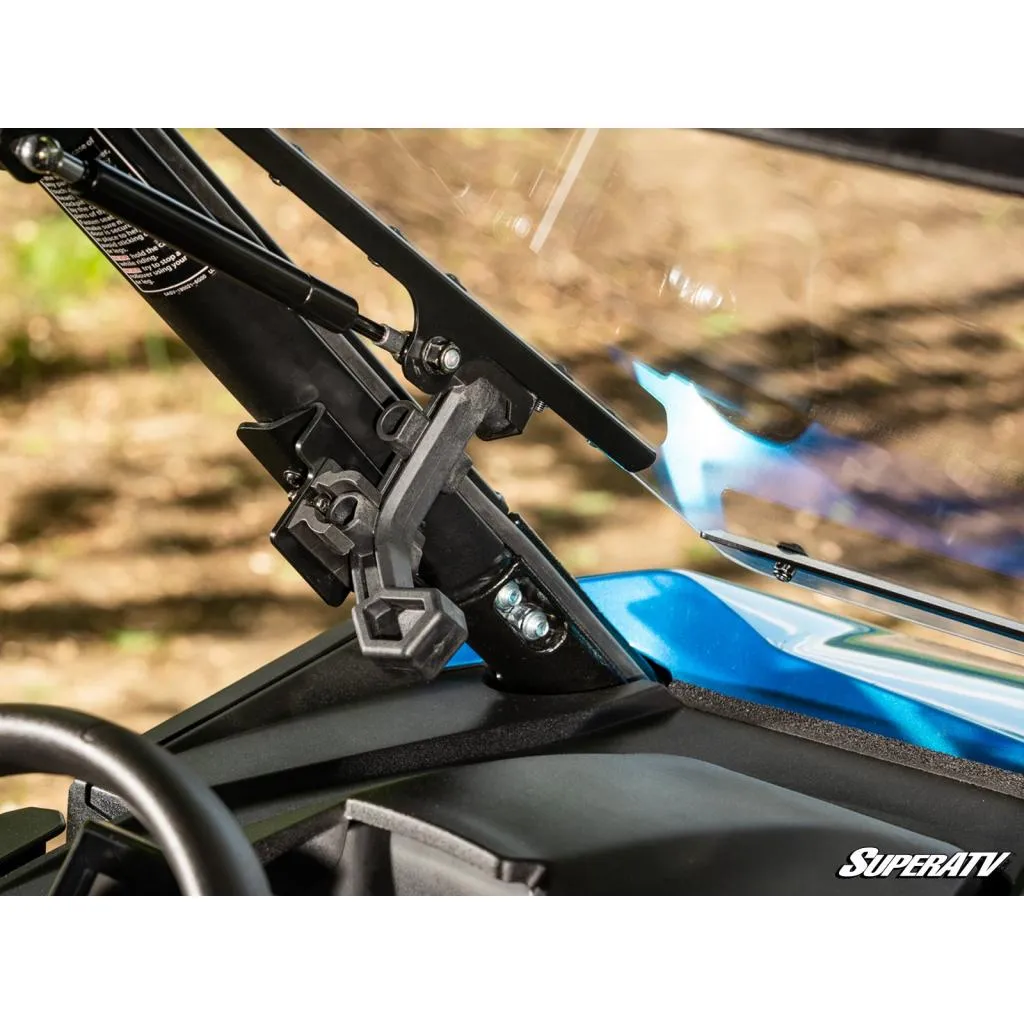 SuperATV CFMOTO ZForce 800 Trail Scratch-Resistant Flip Windshield