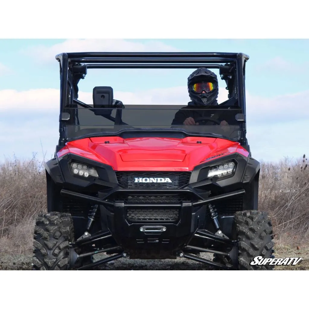 SuperATV Honda Pioneer 1000 Scratch Resistant Half Windshield