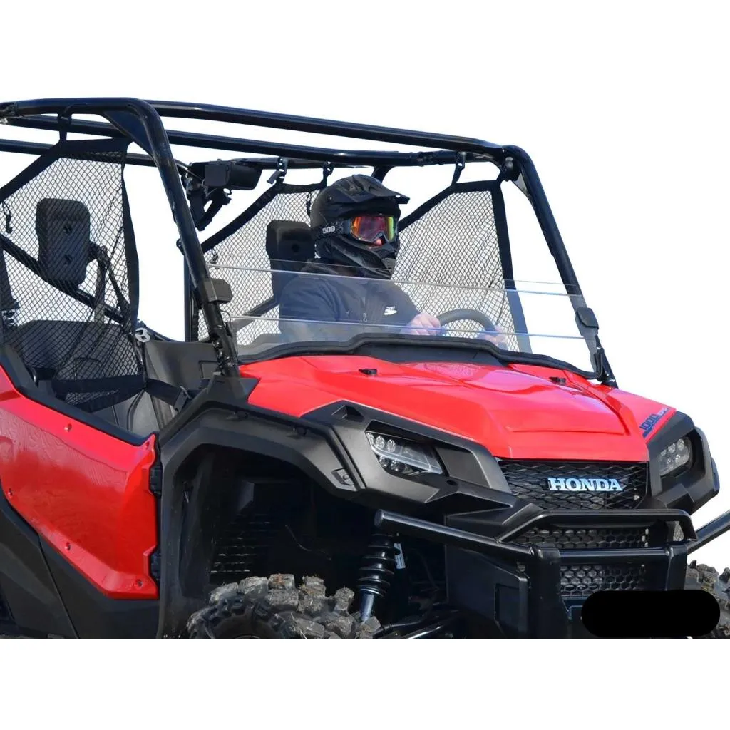 SuperATV Honda Pioneer 1000 Scratch Resistant Half Windshield