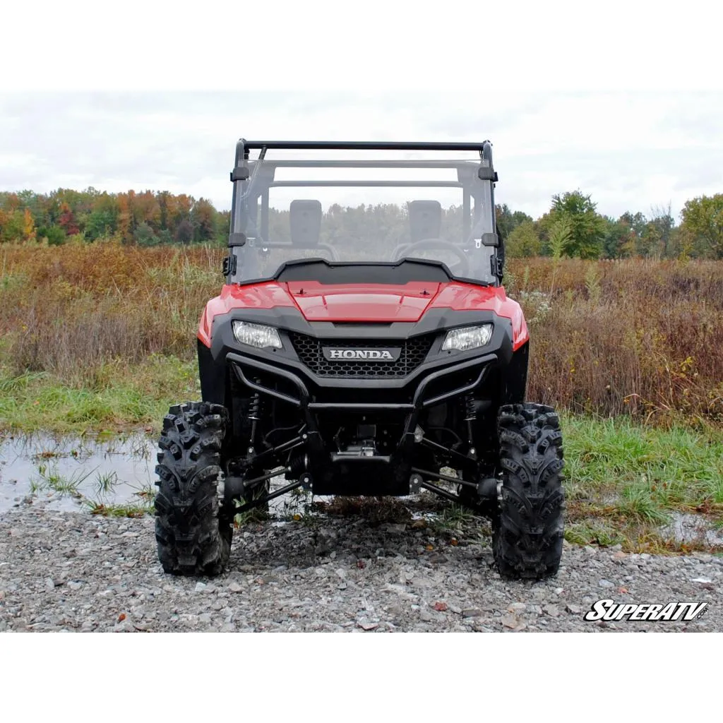 SuperATV Honda Pioneer 700 Scratch Resistant Full Windshield