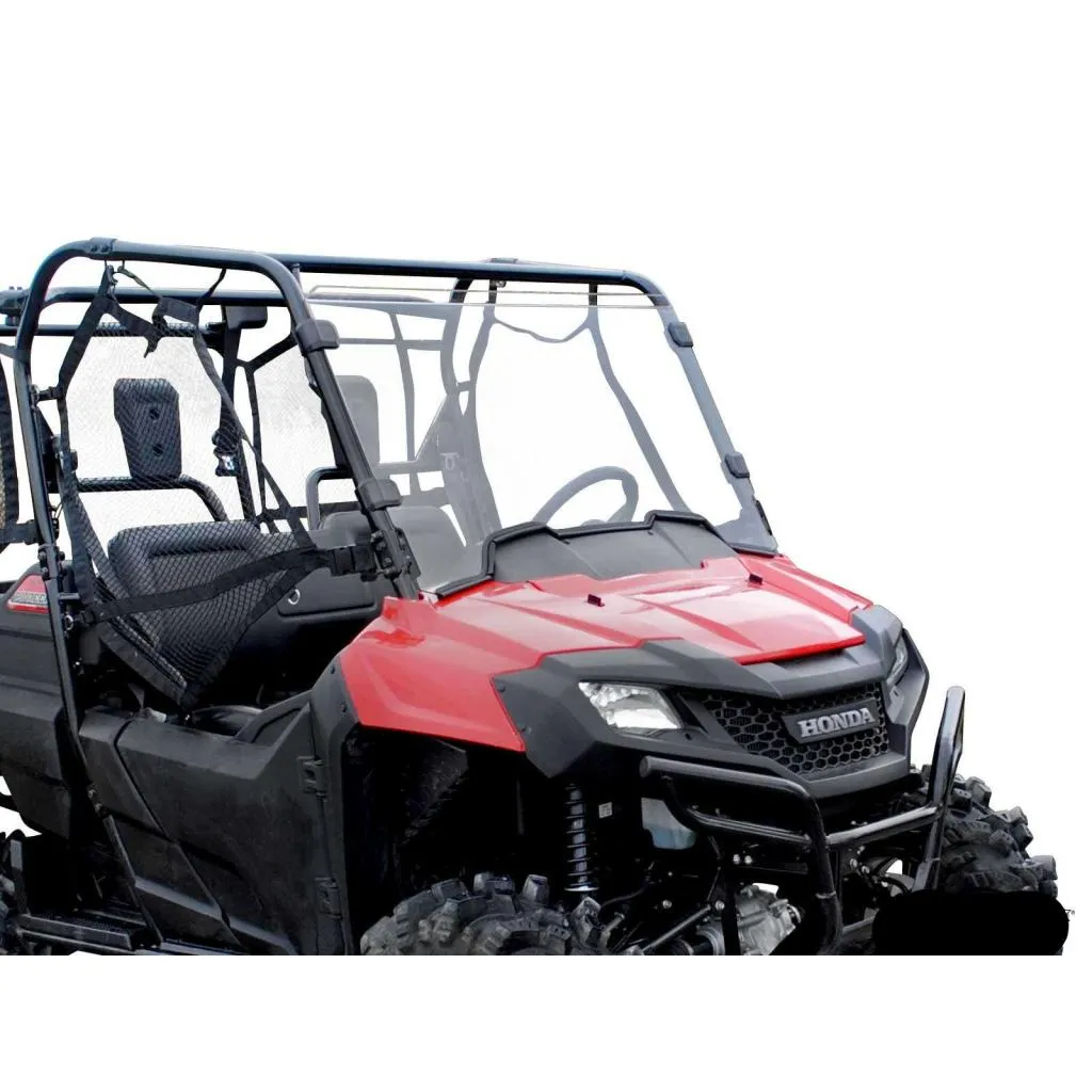 SuperATV Honda Pioneer 700 Scratch Resistant Full Windshield