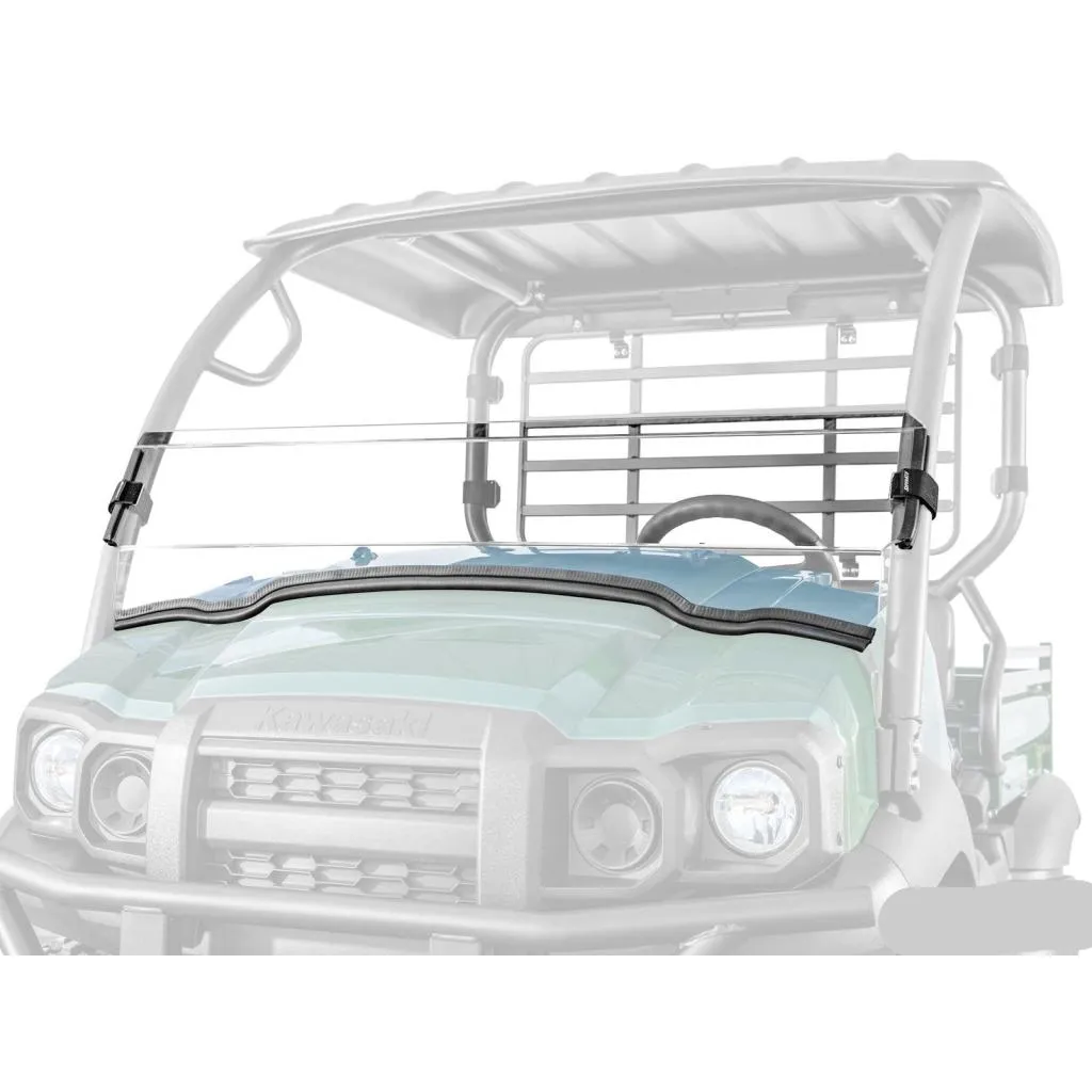 SuperATV Kawasaki Mule SX Half Windshield