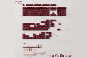 SW - La Vie en Rose R2 Keycaps