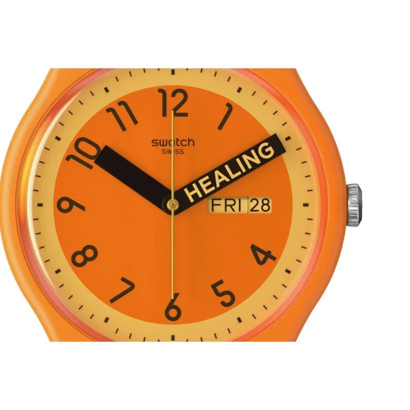 Swatch PROUDLY ORANGE Watch SO29O700